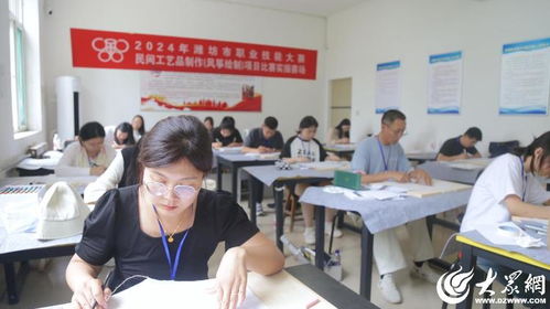 2024年濰坊市職業技能大賽 民間工藝品制作之風箏繪制項目比賽在營利性民辦職業技能培訓機構成功舉辦